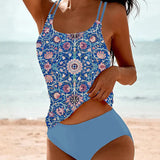 Laluna® | Tankini Estivo con Stampa Elegante