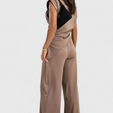 Elisa | Completo Asimmetrico Sofia con Spalle Drappeggiate