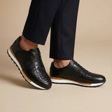 Alessandro — Sneakers in Pelle Intrecciata
