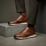 Alessandro — Sneakers in Pelle Intrecciata