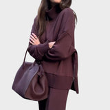 Alessia | Completo in Maglia a Due Pezzi