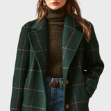Clara | Cappotto classico a quadri