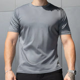 Emanuele™ | T-Shirt Evano - Grigio Scuro Elegante