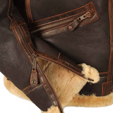Maverick | Elegante Cappotto in Pelle