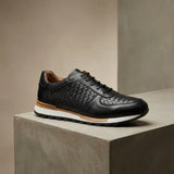 Alessandro — Sneakers in Pelle Intrecciata