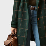 Clara | Cappotto classico a quadri