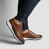 Lucano - Sneakers in Pelle Traforata