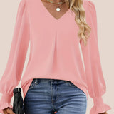 Mira - Blusa Elegante con Scollatura a V