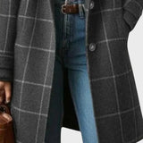 Clara | Cappotto classico a quadri