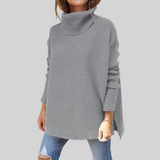 ANNELISE I Pullover Oversize con Collo Alto