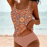 Laluna® | Tankini Estivo con Stampa Elegante
