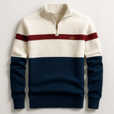 Lorenzo | Maglione Classico a Mezza Zip