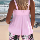 Laluna® | Set Tankini Colorato e Stile