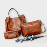 Olivia - Set di 4 borse vintage