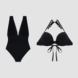 Costume da bagno Luxe Shaping con scollo a V profondo