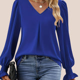 Mira - Blusa Elegante con Scollatura a V