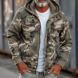 Giacca Cargo Camouflage Elegante Fabian