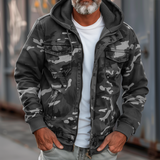 Giacca Cargo Camouflage Elegante Fabian