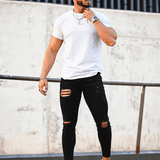 Marco™ | Jeans Paul Denim - Nero Strappati Premium