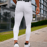 Jeans Strappati Vega Michele™ - Bianco