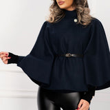 Cappotto con cintura