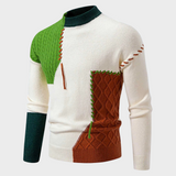 Ian | Maglione Elegante a Blocchi di Colore