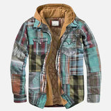Giacca Patchwork a Quadri Bastien