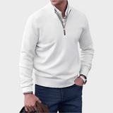 Malik | Maglione Elegante con Zip per Uomo
