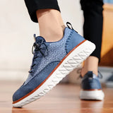 Sneaker Oxford in Pelle Intrecciata Vittorio