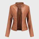 Romina | Giacca di Pelle Casual