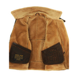Maverick | Elegante Cappotto in Pelle