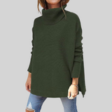 ANNELISE I Pullover Oversize con Collo Alto