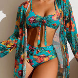 Bikini con Gonna Floreale Glenda