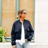 Bomber in maglia