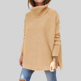 ANNELISE I Pullover Oversize con Collo Alto