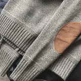 Henry | Maglione in Lana con Toppe Elbow