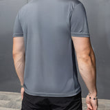 Emanuele™ | T-Shirt Evano - Grigio Scuro Elegante