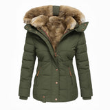 Tamara | Cappotto invernale caldo con morbido rivestimento in pelliccia
