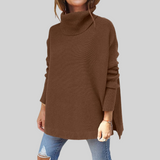 ANNELISE I Pullover Oversize con Collo Alto