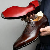 Enzo — Scarpe Oxford Brogue Eleganti
