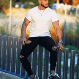Marco™ | Jeans Paul Denim - Nero Strappati Premium