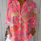 Floriana | Blusa di Fiori Tropicali