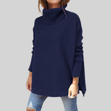 ANNELISE I Pullover Oversize con Collo Alto