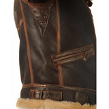 Maverick | Elegante Cappotto in Pelle