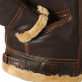 Maverick | Elegante Cappotto in Pelle