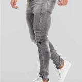 Manuele™ | Jeans Grigio Chiaro Uomo