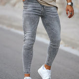 Manuele™ | Jeans Grigio Chiaro Uomo