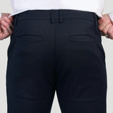 Gregorio™ | Pantaloni Astino Stretch - Blu Navy