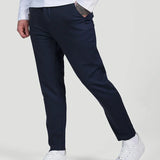 Gregorio™ | Pantaloni Astino Stretch - Blu Navy