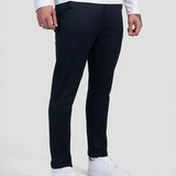 Gregorio™ | Pantaloni Astino Stretch - Blu Navy